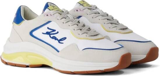 Karl Lagerfeld Lux Finesse Signia sneakers Wit