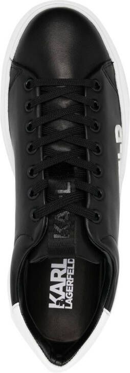 Karl Lagerfeld Maxi Kup low-top sneakers Zwart