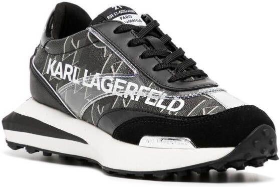 Karl Lagerfeld High top sneakers Zwart