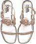 Karl Lagerfeld Olympia sandalen verfraaid met kristallen Goud - Thumbnail 5