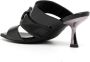 Karl Lagerfeld Panache sandalen met knoopdetail Zwart - Thumbnail 3