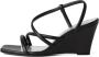 Karl Lagerfeld Rialto 80mm leren sandalen Zwart - Thumbnail 5