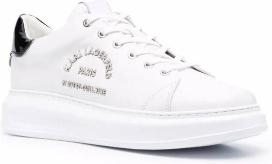 Karl Lagerfeld Rue St Guillaume low-top sneakers Wit