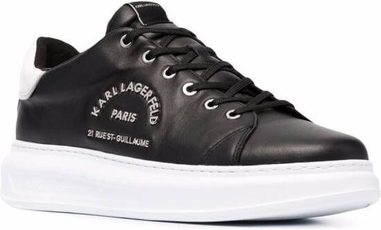 Karl Lagerfeld Rue St Guillaume low-top sneakers Zwart
