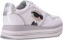 Karl Lagerfeld Velocita II sneakers met plateauzool Wit - Thumbnail 3