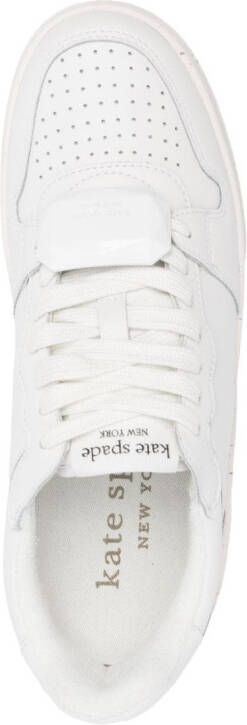 Kate Spade Sneakers met logoplakkaat Wit