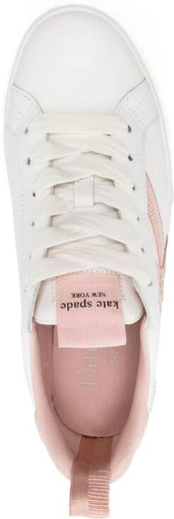 Kate Spade Sneakers met colourblocking Wit