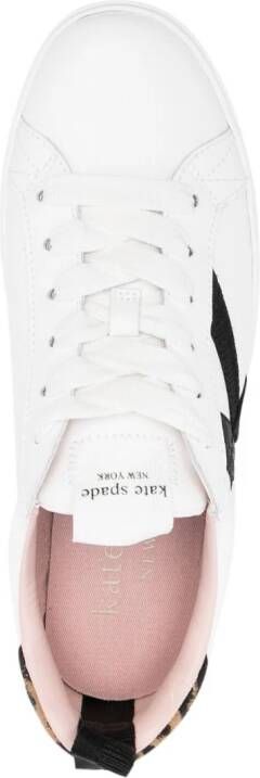 Kate Spade Sneakers met logo-reliëf Wit