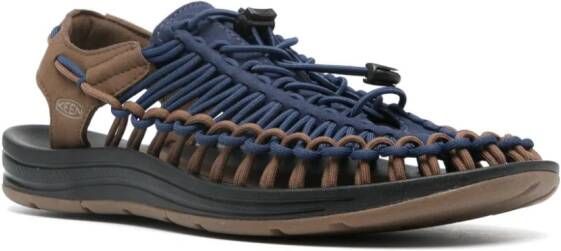 KEEN FOOTWEAR Unek gevlochten sandalen Blauw