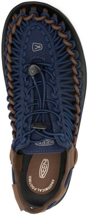 KEEN FOOTWEAR Unek gevlochten sandalen Blauw