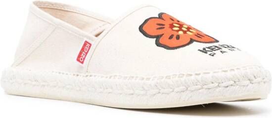 Kenzo Boke Flower canvas espadrilles Beige