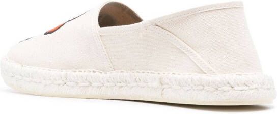 Kenzo Boke Flower canvas espadrilles Beige