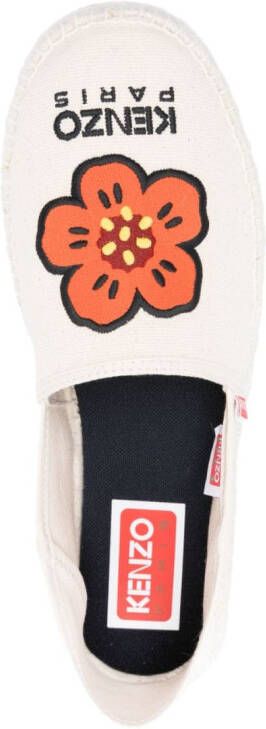 Kenzo Boke Flower canvas espadrilles Beige