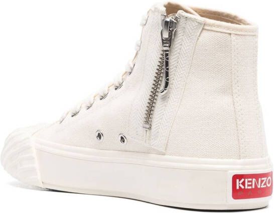 Kenzo Sneakers met geborduurd logo Beige