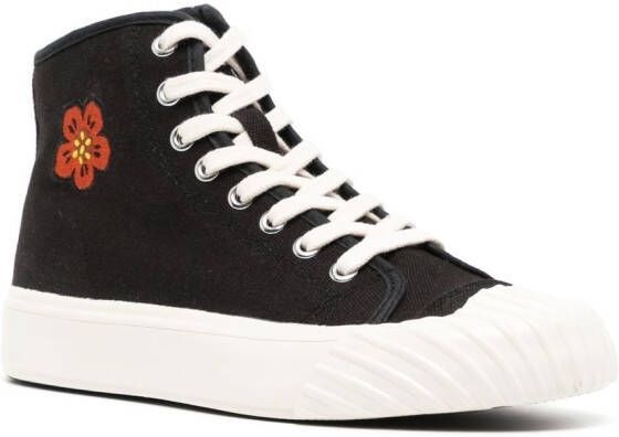 Kenzo Sneakers met geborduurd logo Zwart