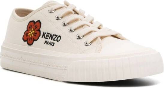Kenzo Foxy canvas sneakers Beige