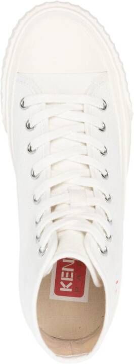 Kenzo Foxy canvas sneakers Wit