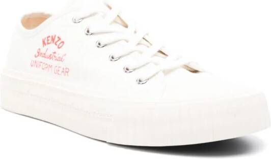 Kenzo Foxy sneakers met logoprint Wit