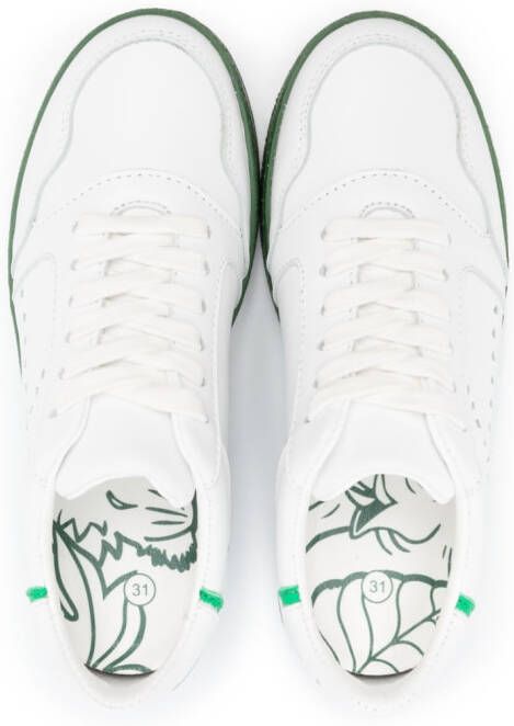 Kenzo Kids Low-top sneakers Wit