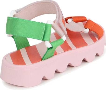 Kenzo Kids Sandalen met colourblocking Roze