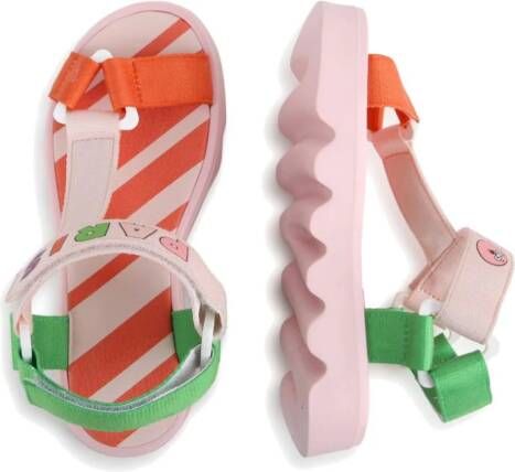 Kenzo Kids Sandalen met colourblocking Roze