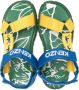 Kenzo Kids Sandalen met klittenband Groen - Thumbnail 3