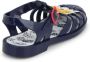 Kenzo Kids Sandalen met tijgerapplicatie Blauw - Thumbnail 3