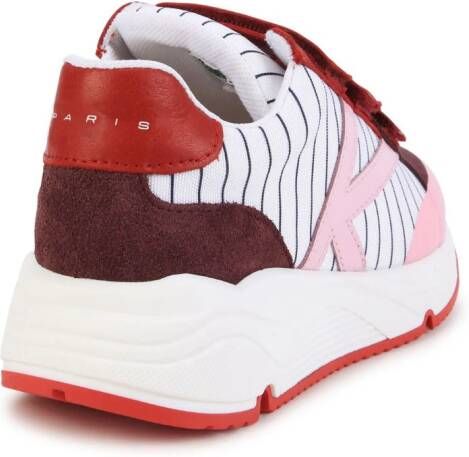 Kenzo Kids Sneakers met logopatch Wit