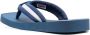 Kenzo Gestreepte teenslippers Blauw - Thumbnail 3