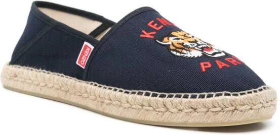 Kenzo Canvas espadrilles Blauw