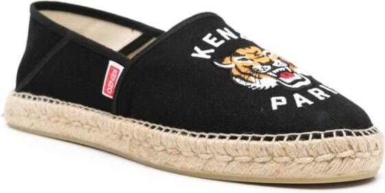 Kenzo Canvas espadrilles Zwart