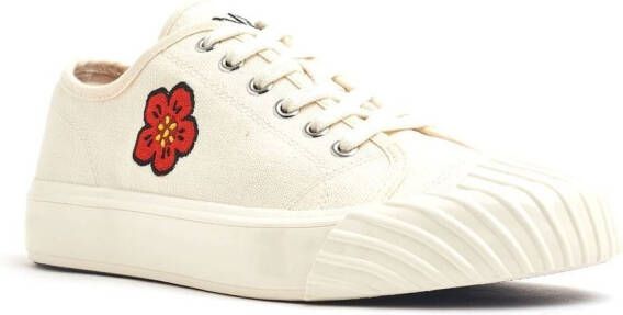 Kenzo school BOKE Flower sneakers Beige