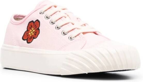 Kenzo school BOKE Flower sneakers Roze