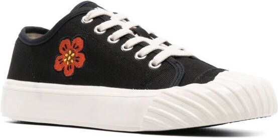 Kenzo school BOKE Flower sneakers Zwart