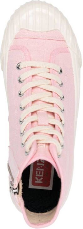 Kenzo school high-top sneakers Roze