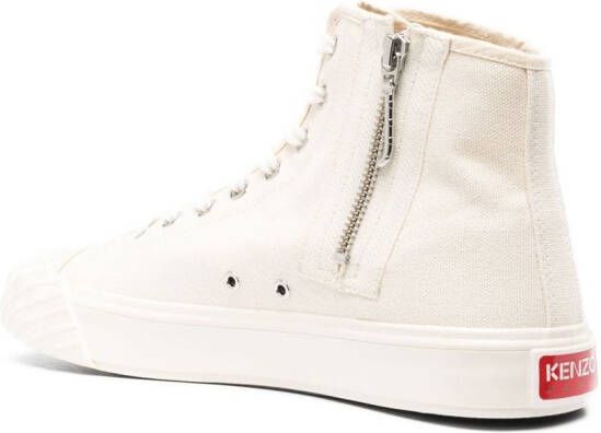 Kenzo school high-top sneakers Wit