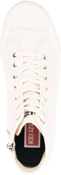 Kenzo school high-top sneakers Wit