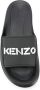 Kenzo Slippers met logo reliëf Zwart - Thumbnail 4