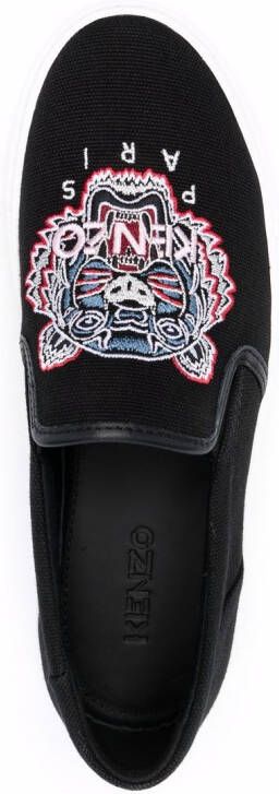 Kenzo Sneakers met logoprint Zwart