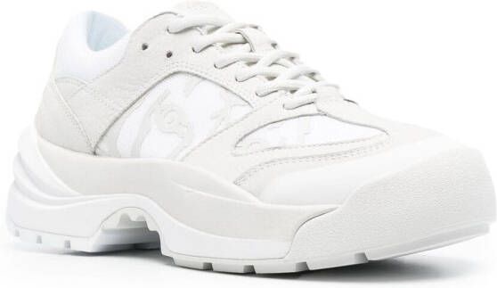 Kenzo Sneakers met vlakken Wit