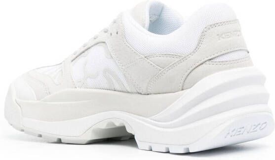 Kenzo Sneakers met vlakken Wit