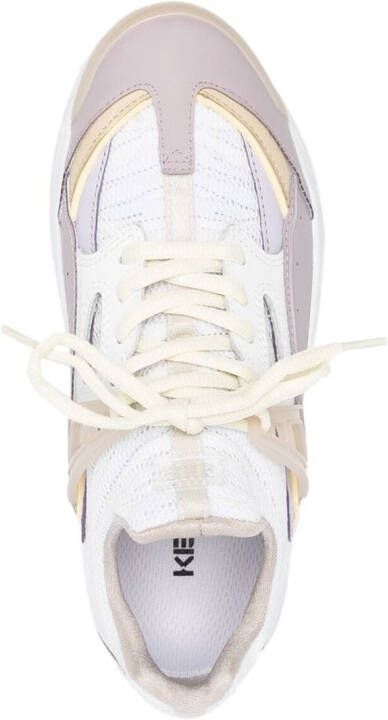 Kenzo Sneakers met vlakken Wit