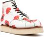 Kenzo Yama laarzen met bloemenprint Wit - Thumbnail 2