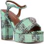 KG Kurt Geiger Kensington sandalen Groen - Thumbnail 2