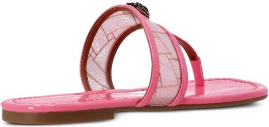 KG Kurt Geiger Lakleren sandalen Roze
