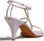 KHAITE Jones sandalen met hak 75 mm Paars - Thumbnail 3