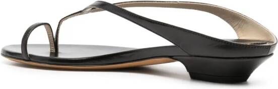 KHAITE Marion sandalen Zwart