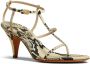 KHAITE The Jones 75mm leren sandalen Beige - Thumbnail 2