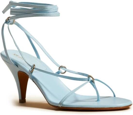 KHAITE The Marion gewikkelde sandalen Blauw