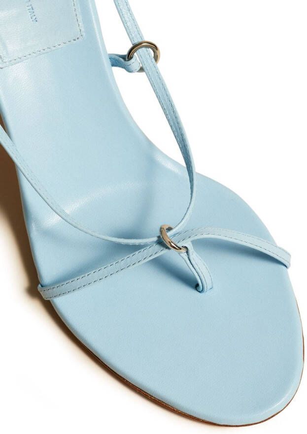 KHAITE The Marion gewikkelde sandalen Blauw